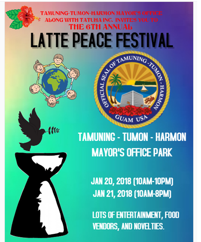 Latte Peace Festival MCOG Mayors Council of Guam
